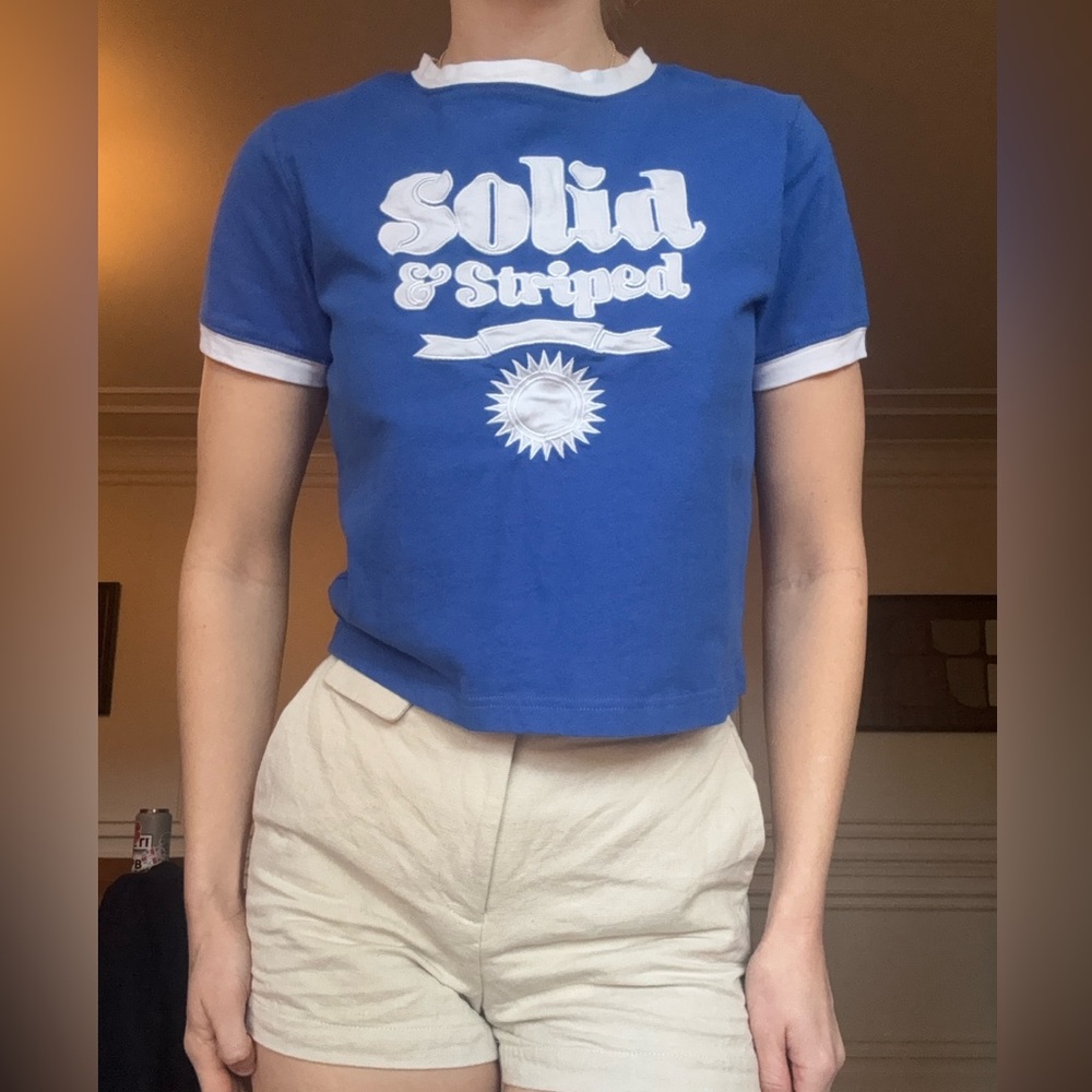 Solid & Striped baby tee